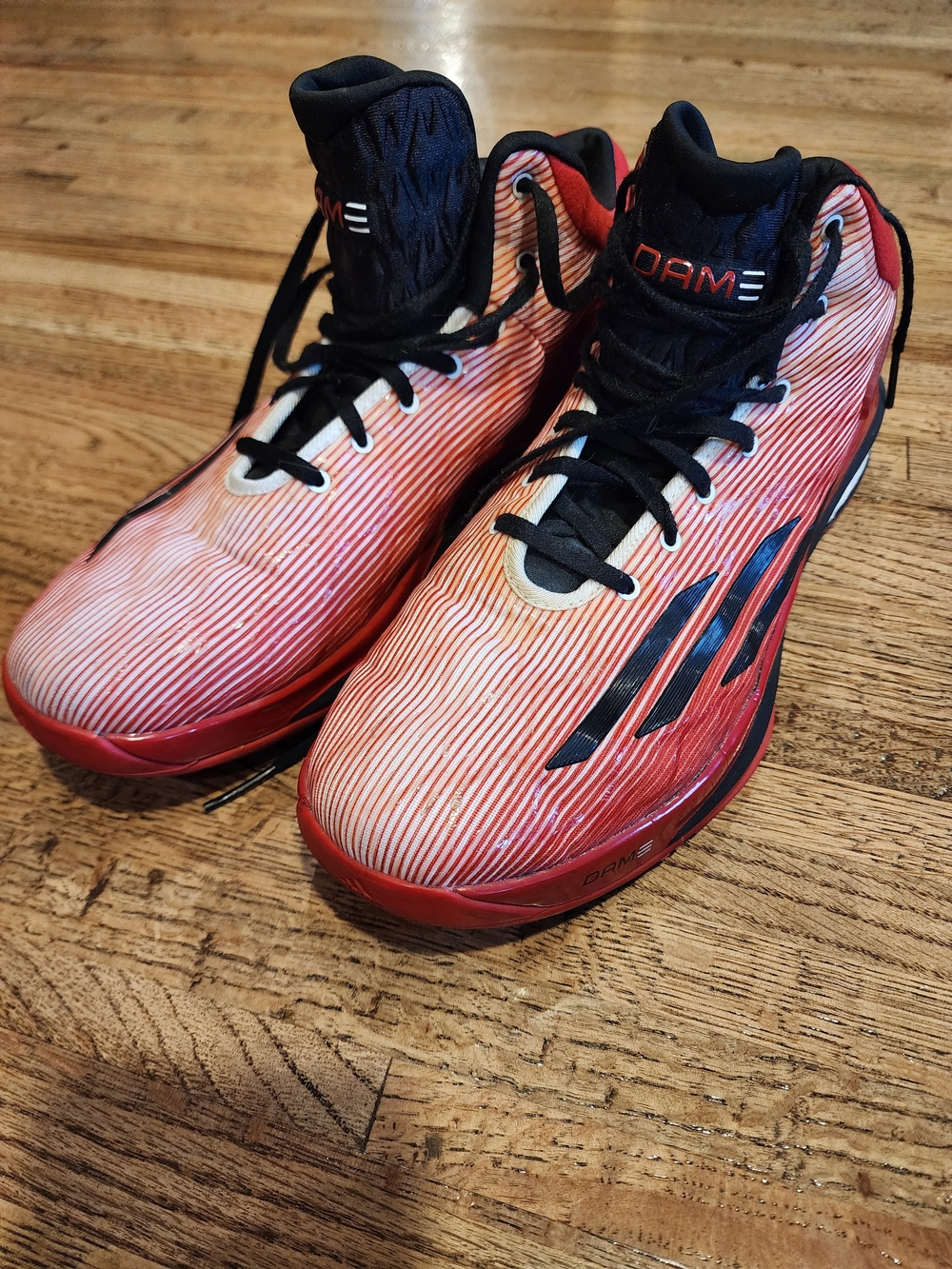 Adidas Crazylight Boost Damian Lillard signature sneakers